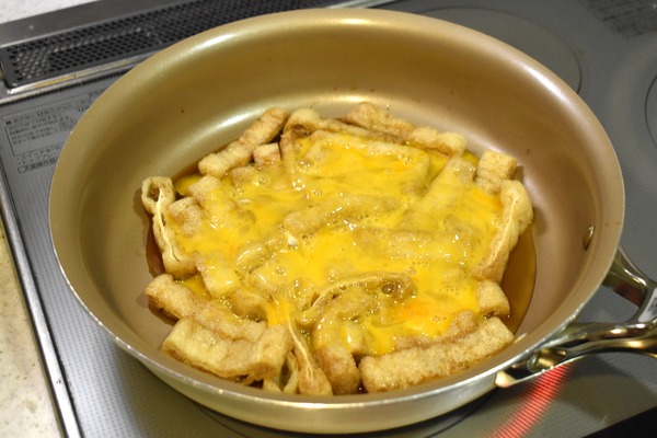 油揚げとじ丼 (5)