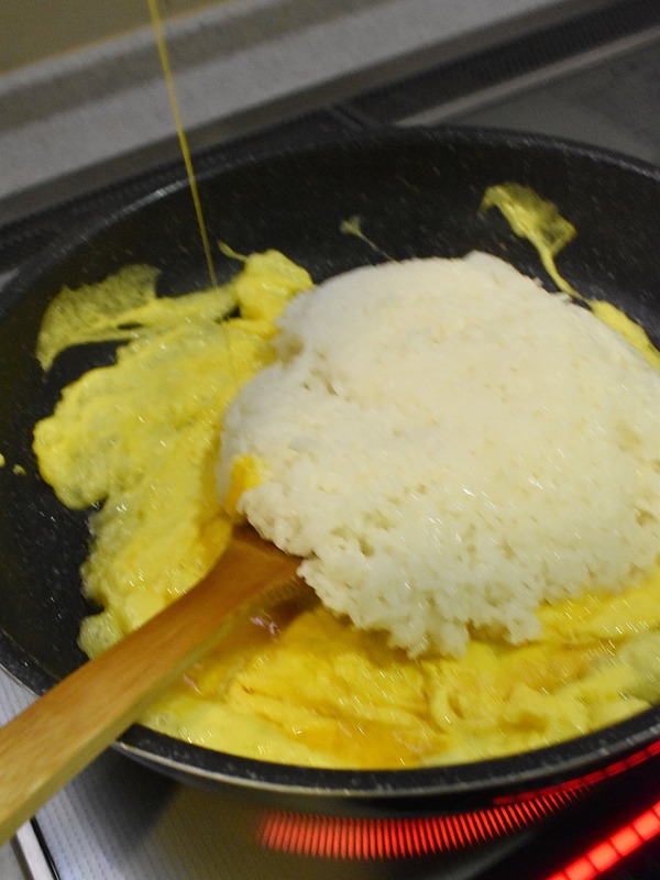 ねぎたっぷり炒飯 (4)