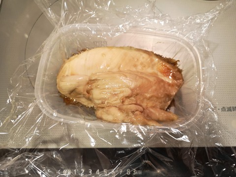 鶏むね肉の醤油焼き (5)