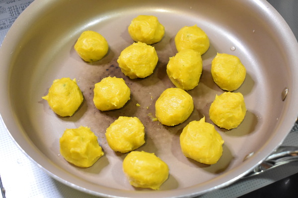 焼きかぼちゃ団子 (6)