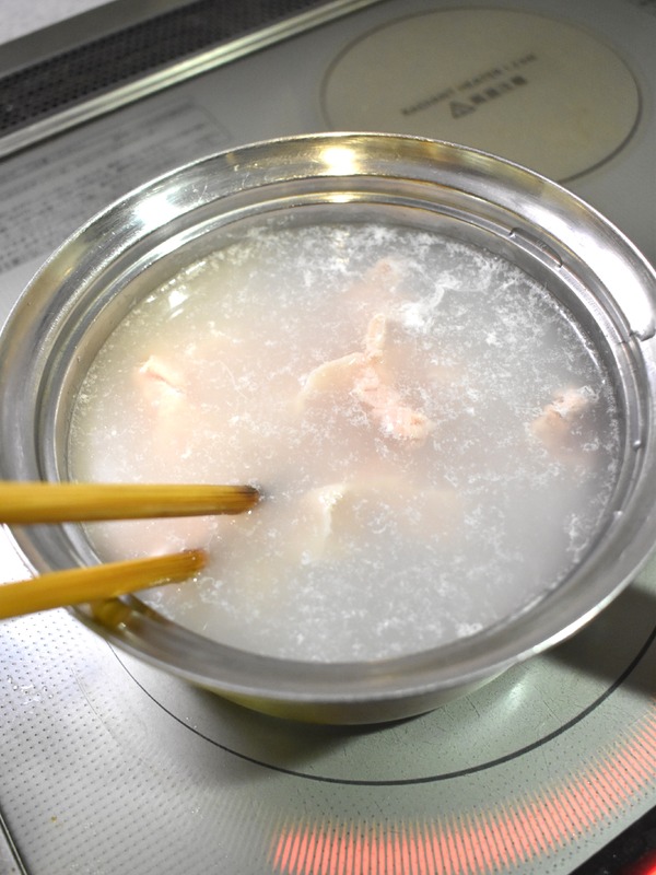 豚肉とミニトマトのミントサラダ (3)