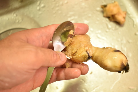 新しょうがの炊き込みご飯 (3)