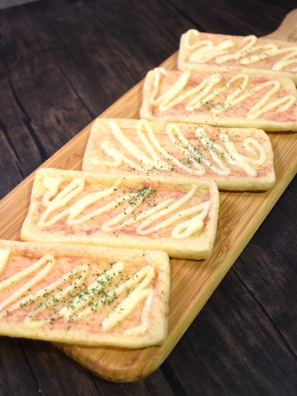 油揚げの梅マヨ焼き (4)