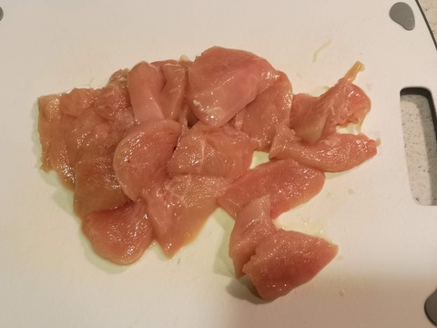 鶏むね肉のフライドチキン (2)