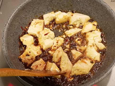 激辛オイスター豆腐 (6)