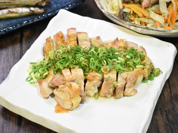 鶏もも肉の塩焼きポン酢 (2)