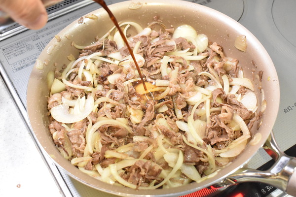 にんにく牛丼 (7)
