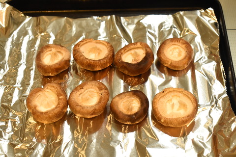 椎茸の紅マヨ焼き (2)