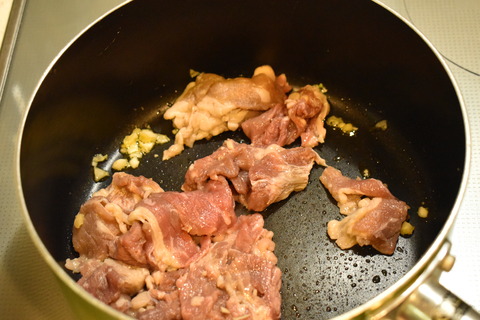 牛肉といんげんのカレー炒め煮 (4)