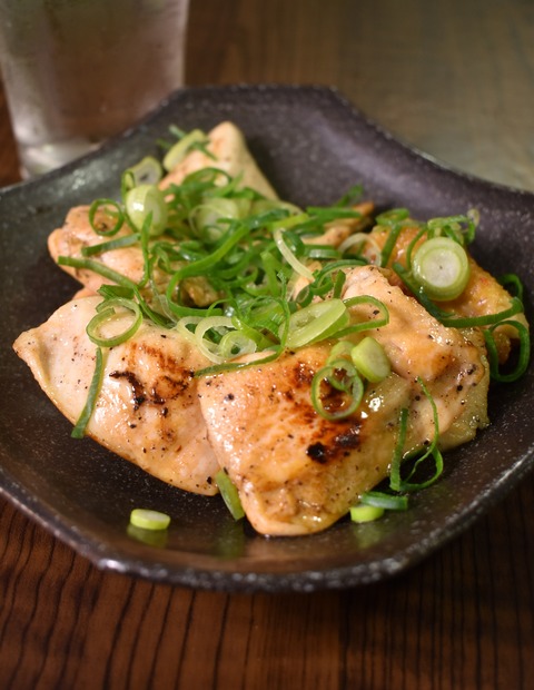 鶏むね肉のねぎゴマソテー (2)