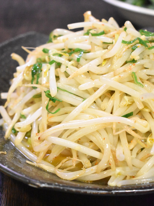 もやしのラード炒め (1)