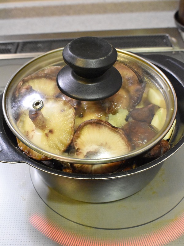 椎茸のアヒージョ (5)