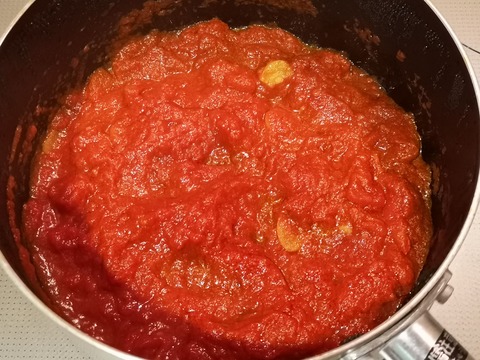 燻製トマトソースパスタ (7)