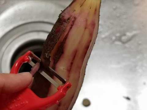 ヤーコン和え物 (3)