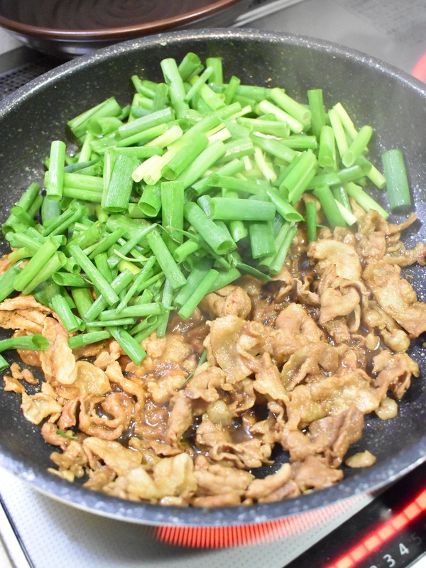 ねぎたっぷり豚丼 (5)