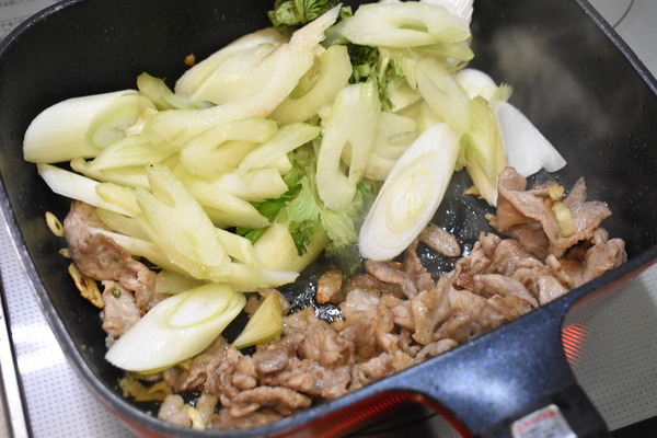 豚肉の香味野菜炒め (6)