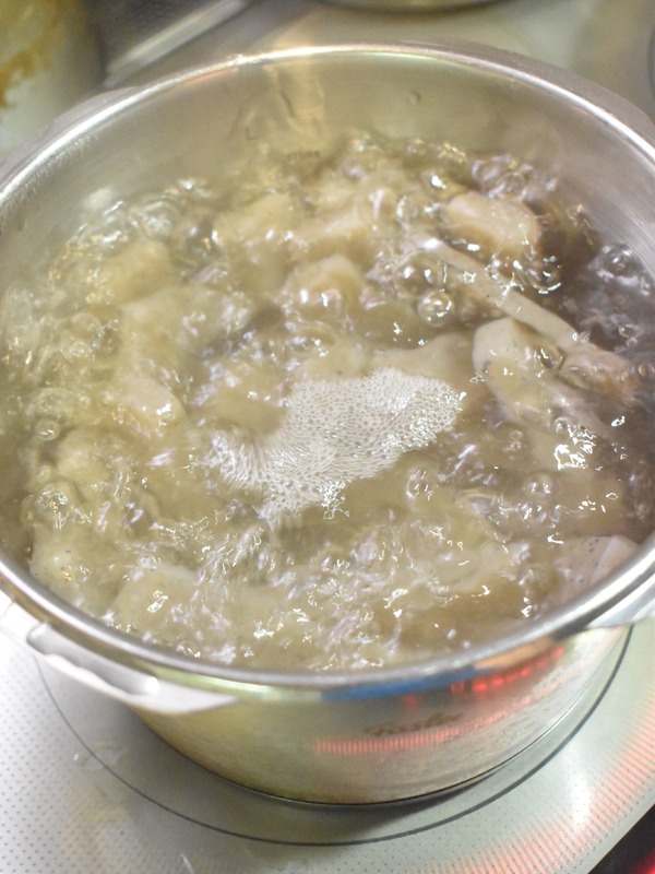 こんにゃくのにんにく醤油炒め (3)