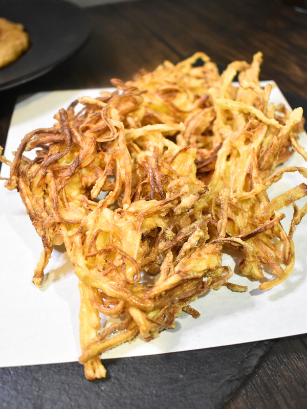 大根の皮の唐揚げ (2)