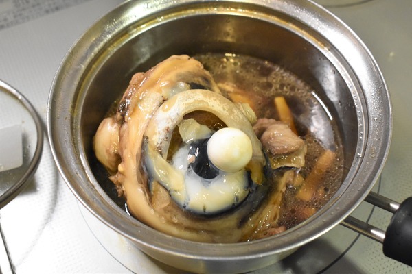 まぐろの目玉の煮付け (6)