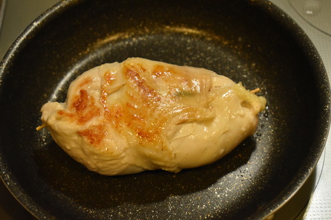 鶏むね肉の味噌ロール (8)