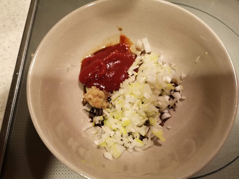 とんかつ　ねぎソース (4)