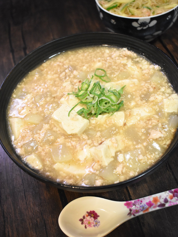 大根と豆腐の中華風煮込み (2)