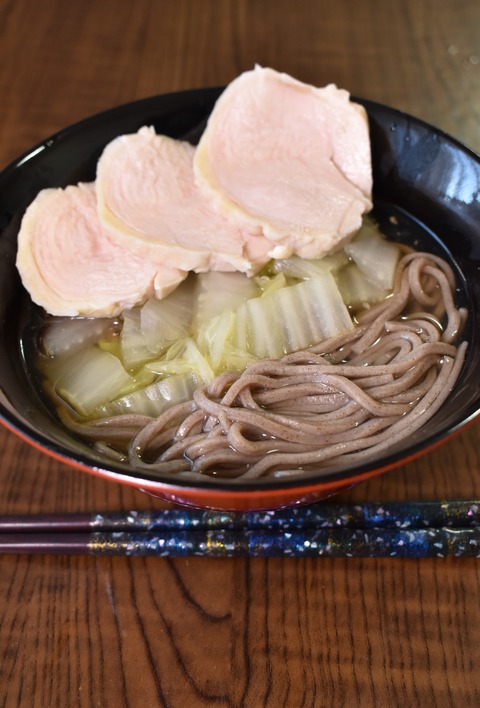 鶏あんかけそば (1)