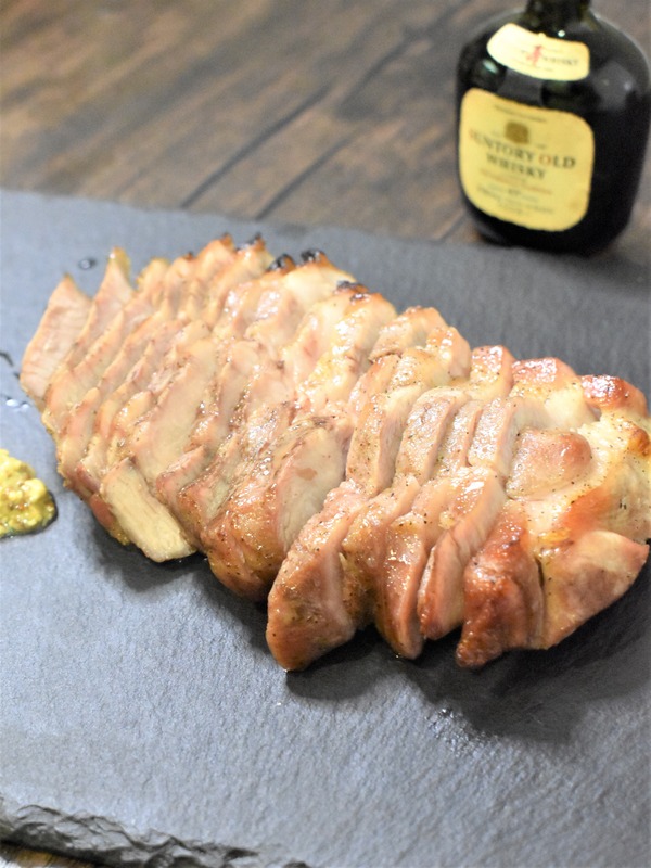 豚型ロースの白ワイン焼き (2)