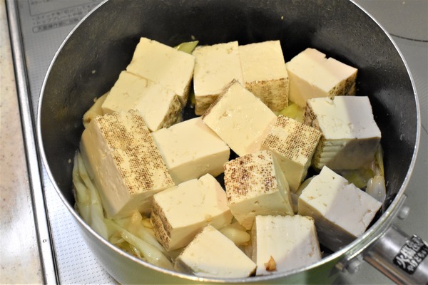 焼き豆腐の味噌煮 (6)