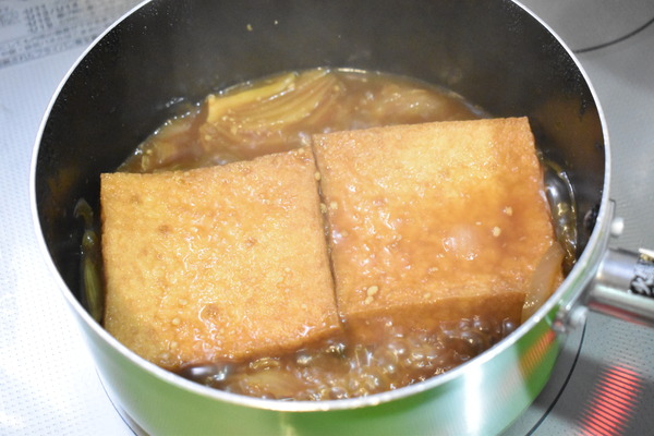 厚揚げのオイスターソース煮 (4)