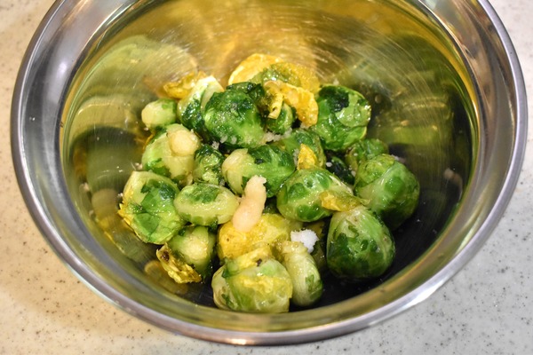 芽キャベツの素揚げ (5)