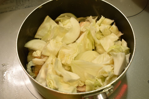 鶏もも肉のクリーム煮 (5)