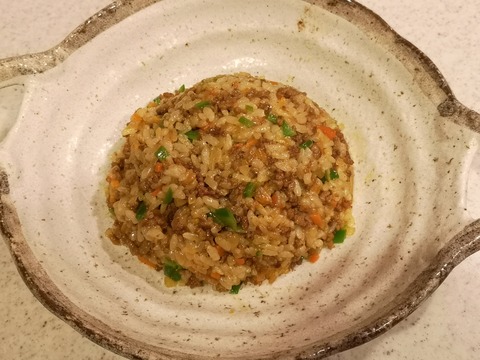ミンチドライカレー (10)