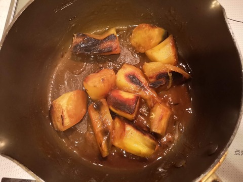 さつま芋の中華煮 (6)