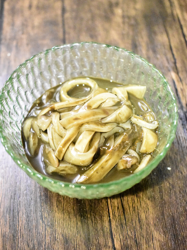 即席イカの墨塩辛 (8)