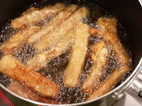 メンマの唐揚 (4)