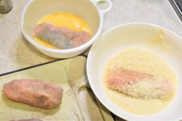 豚の紫蘇チーズフライ (5)