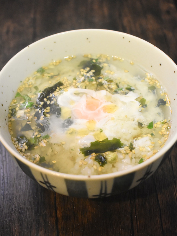 わかめスープご飯 (4)