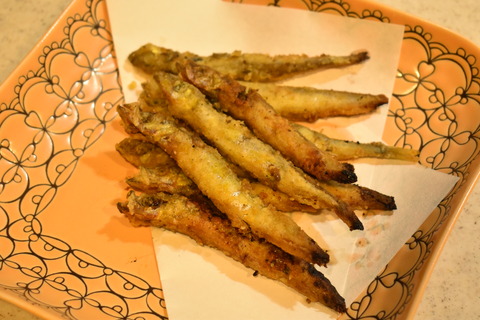 ししゃものカレー揚げ (7)