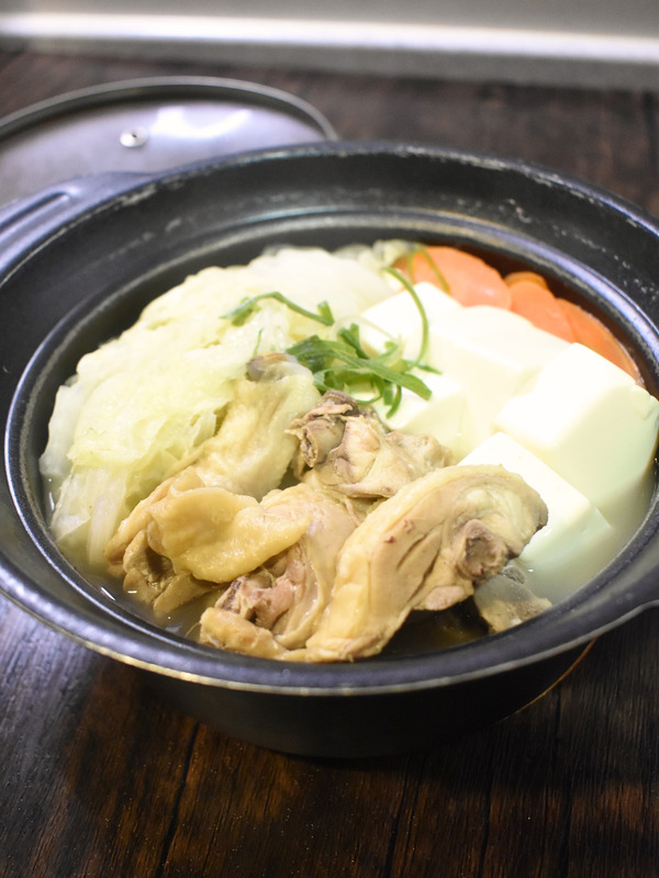 鶏の水炊き (2)