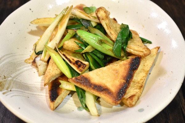 油揚げとねぎの醤油炒め (5)