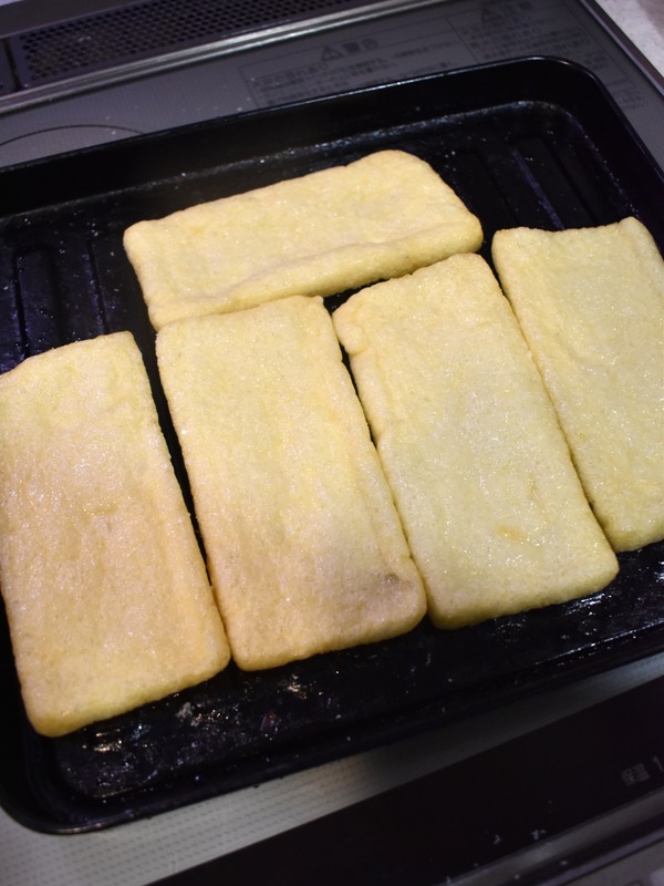 油揚げのにんにくレモン (3)