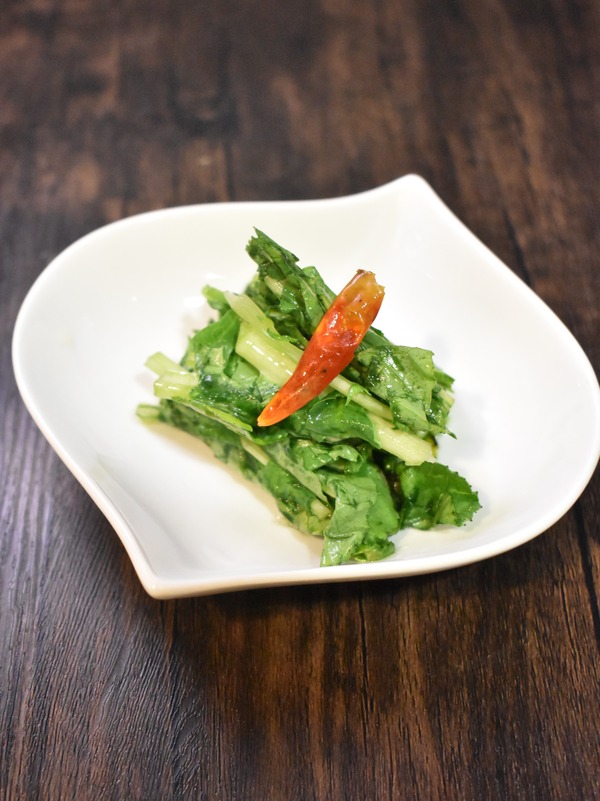 大根の葉の漬け物 (8)