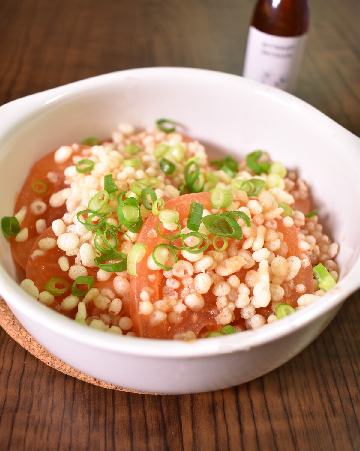斬新な組み合わせで美味しい 天かすトマト 気まま料理で レシピとか Powered By ライブドアブログ