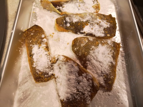 カレイのカレー揚げ (3)