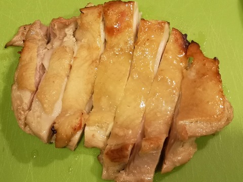 鶏もも肉の味噌漬け (5)
