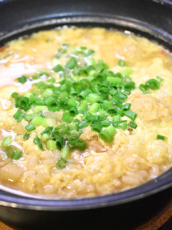鶏団子雑炊 (1)
