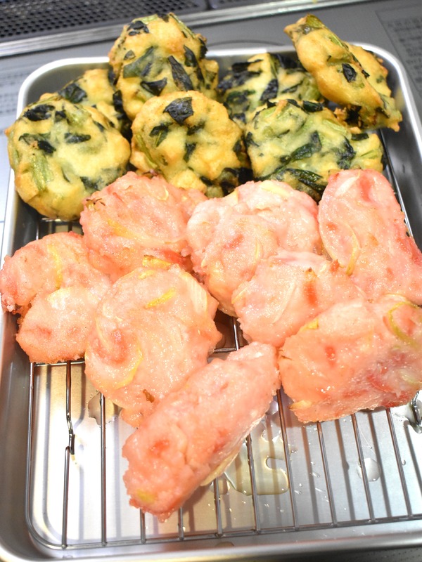 2種のさつま揚げ (8)