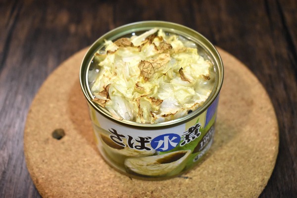 鯖缶の白菜焼き (4)