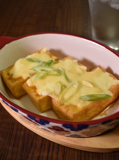 厚揚げのチーズポン酢 (1)